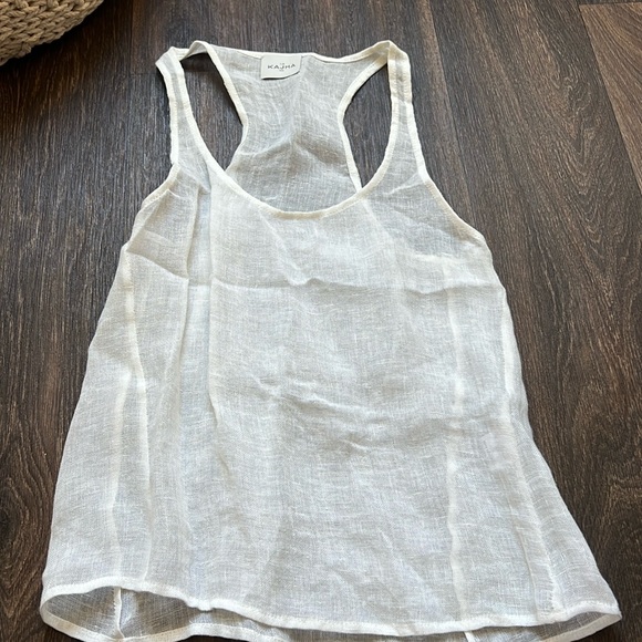 Le Kasha Linen Tank - Picture 1 of 4